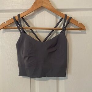 Lululemon like a cloud bra in grey asphalt